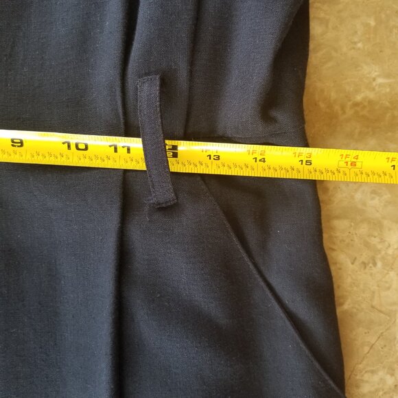 NEW Santa Fe by Jim Tremblay Navy Dress, Size 10 Made in USA - Picture 9 of 11